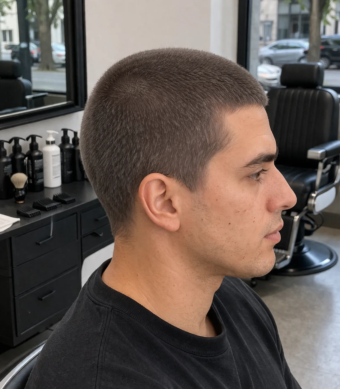 16 Guard Buzz Cut haircut style reference photo