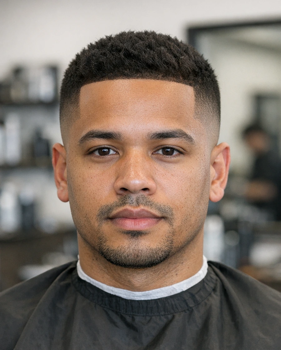 Classic Fade haircut style reference photo