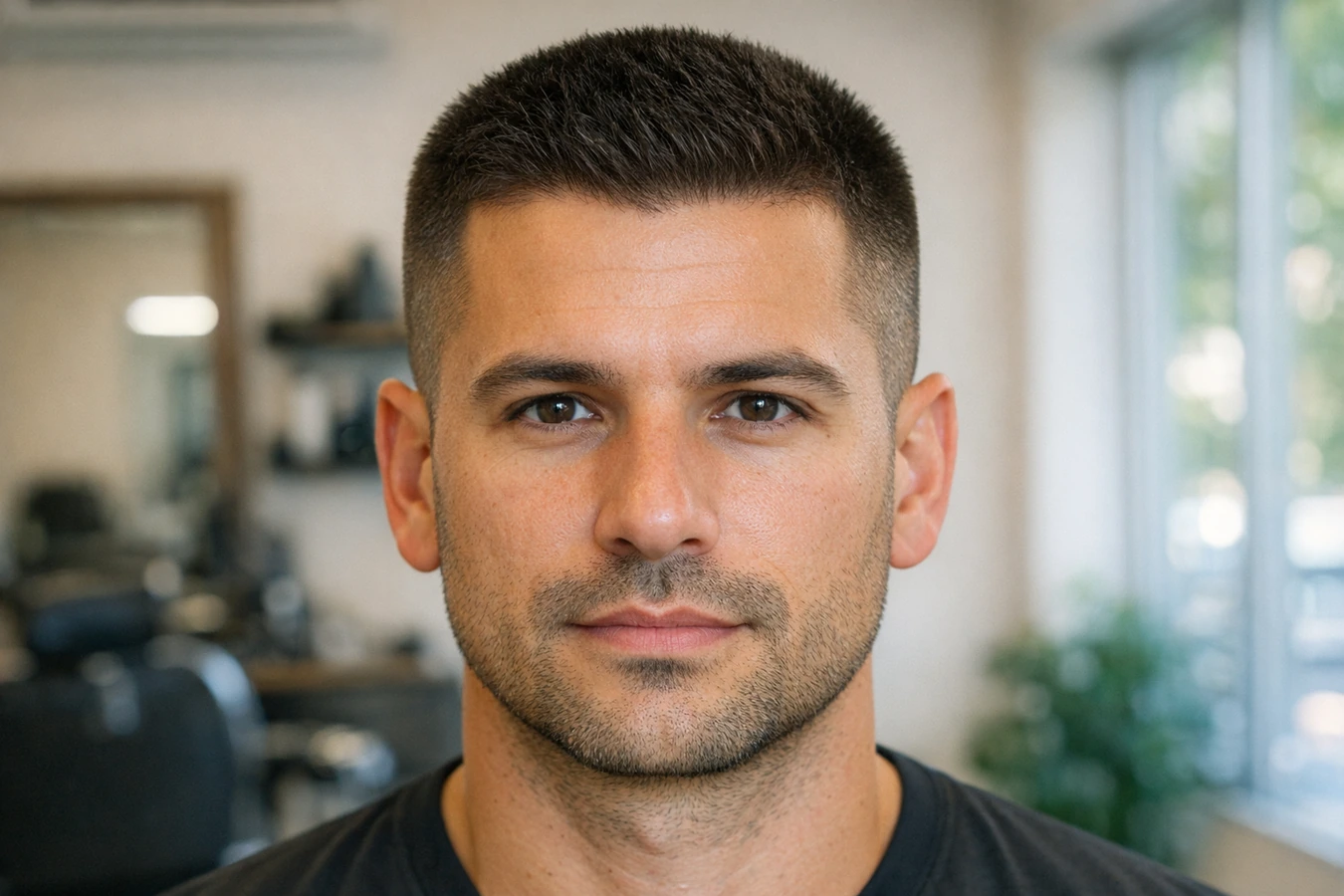 Crew Cut haircut style reference photo