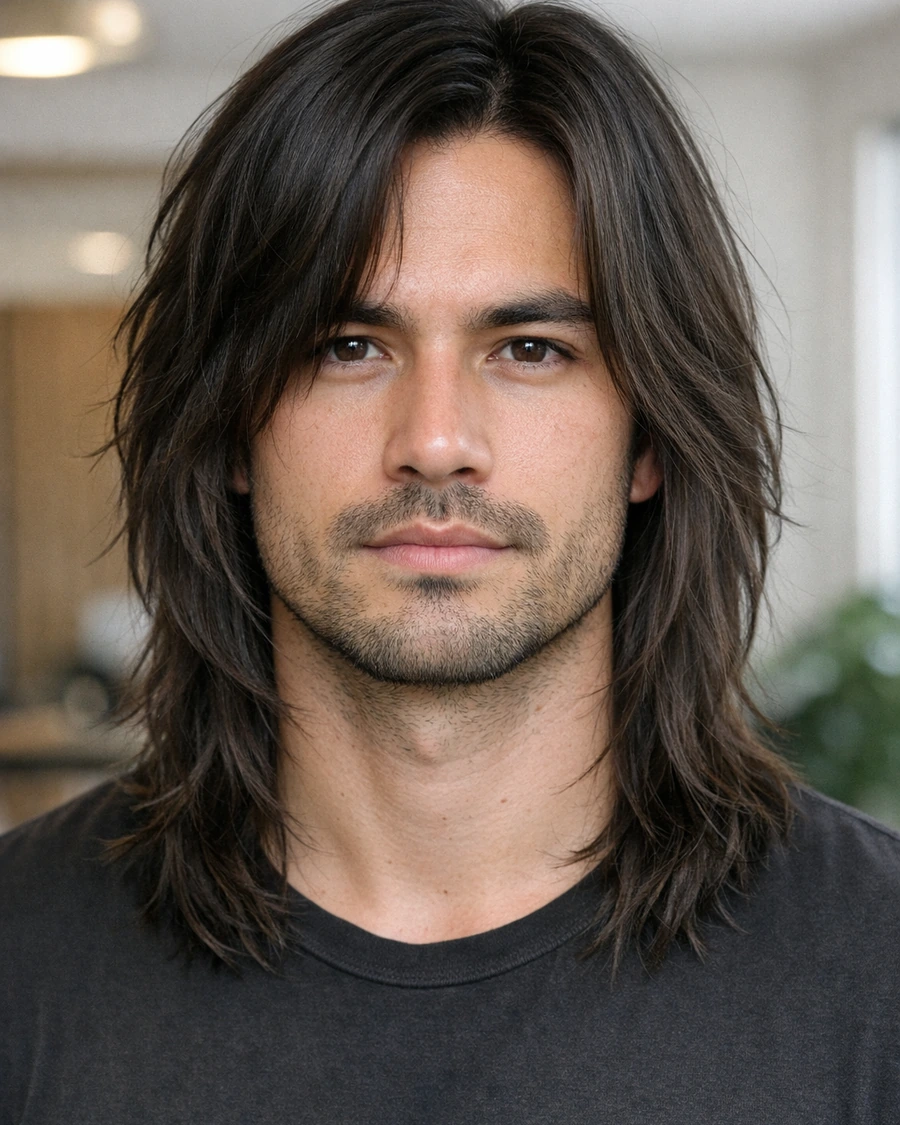 Long Layers haircut reference