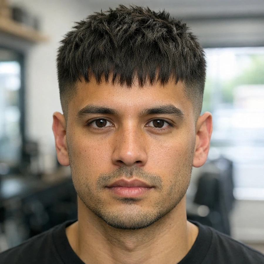 Textured Crop for Men haircut reference
