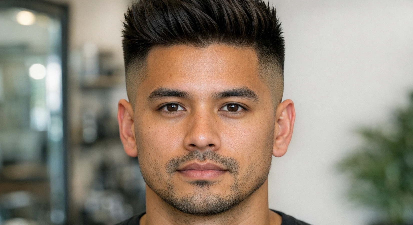 Undercut haircut style reference photo